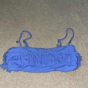 L*space blue bikini top